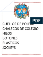 Cuellos de Polera