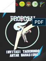 Contoh Proposal Invitasi Taekwondo