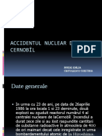 Accidentul Nuclear de La Cernobîl