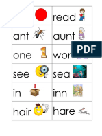 Ued 495-496 Crawford Toni Homophone Sort With Pictures