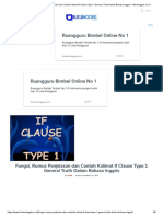 Fungsi, Rumus Penjelasan Dan Contoh Kalimat If Clause Type 1 General Truth Dalam Bahasa Inggris - BukuInggris - Co.id