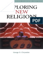 (Issues in Contemporary Religion) George D. Chryssides-Exploring New Religions-Cassell (2000)