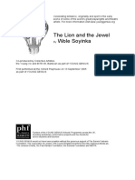 The Lion and The Jewel THE LION AND THE PDF