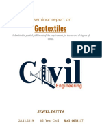 Report On Geotextiles