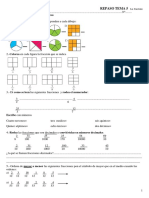 Repaso T. 5 Fracciones Matemáticas 4º-2019