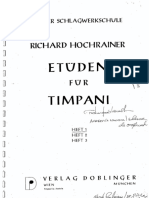 Richard Hochrainer - Etudes Fur Timpani