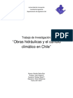 Gatica - Obras Hidráulicas y El Cambio Climático en Chile