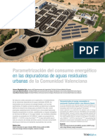 Articulo Tecnico Parametrizacion Consumo Energetico Depuradoras Agua Residuales Urbanas Comunidad Valenciana Tecnoaqua Es