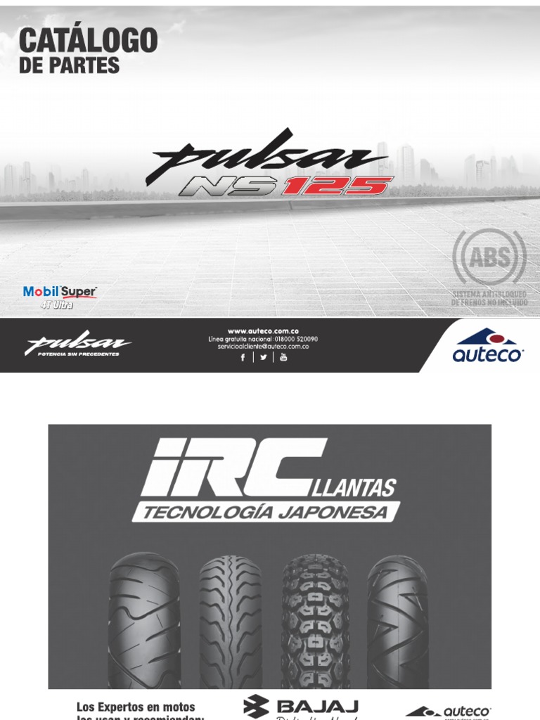 BAJAJ PULSAR NS 125 SERVICE MANUAL PDF visual data 8