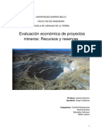 Recursos y Reservas Mineras