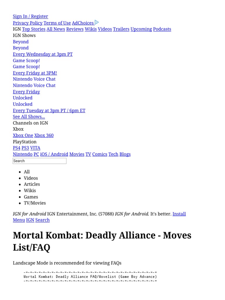 Mortal Kombat X Guide and Tips - All Fatalities, Unlock the Krypt, Character  Combos - Prima Games
