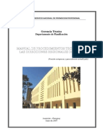 Manual de Procedimientos Tecnicos de Las Direcciones Regionales Del SNPP