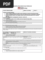 PBL Lesson Plan 2