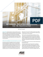 Rethinking The Intelligence Cycle For The Private Sector