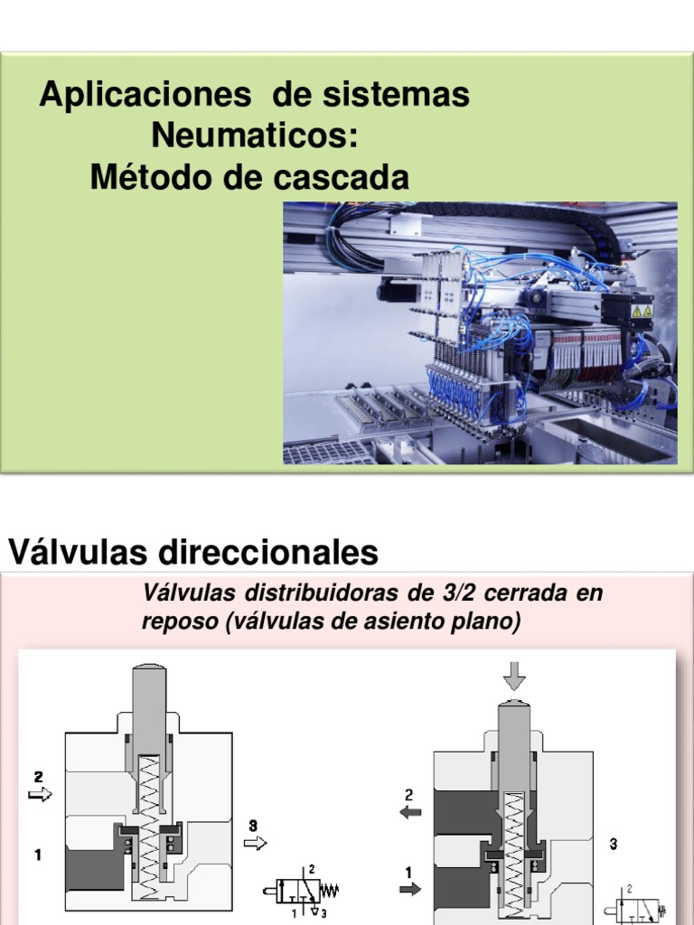 Metodo de Cascada Sistemas Neumaticos | PDF | Neumática | Relé