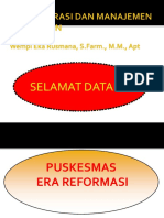 9.puskesmas Era Reformasi