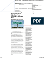 Kampus Yang Menjadi Pusat Pencetak Usaha - UB PDF