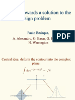 A Complex Path Around The Sign Problem