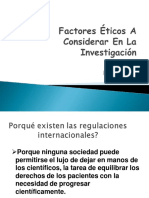 Etica de La Investigacion 2019