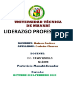 Proyecto Integrado Liderazgo 1