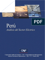 PERU Analisis Del Sector Electrico