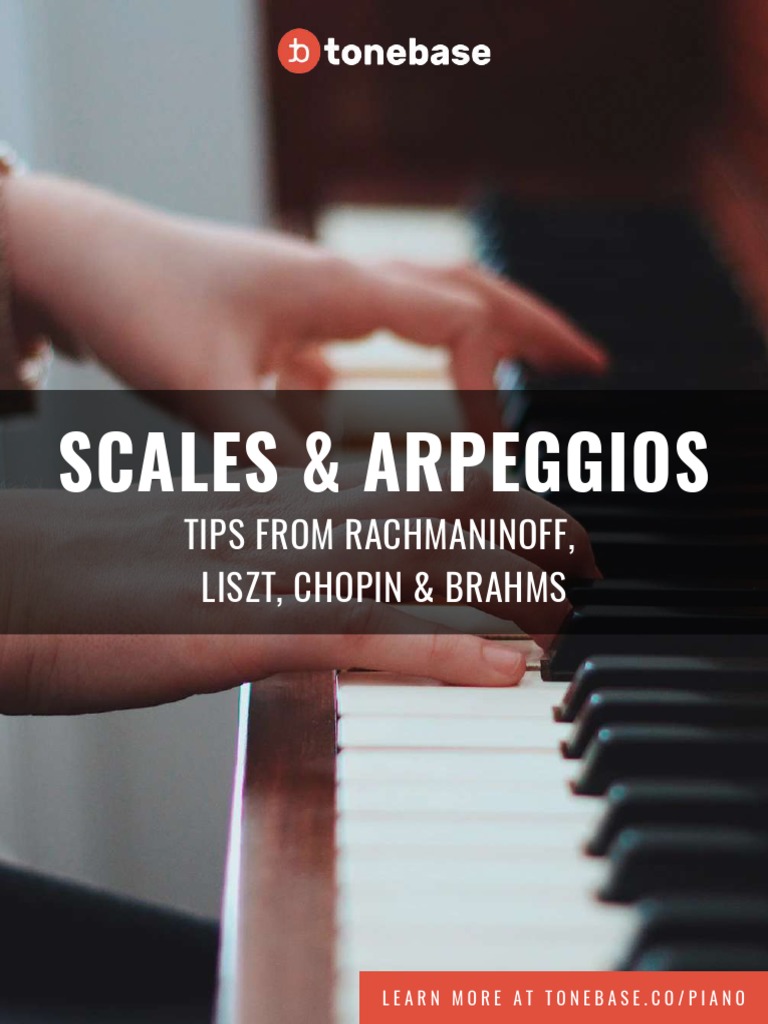 Tonebase Piano Scales and Arpeggios PDF Piano Frédéric Chopin