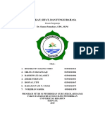 Makalah Hakikat, Sifat Dan Fungsi Bahasa