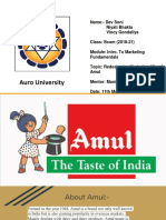 Improving Amul's Marketing Mix for Long-Term Success