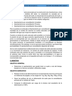 Informe 3 Consolidacion Unidimensional