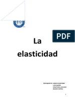 Elasticidad