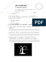 Comprendo Lo Que Leo Ficha de Aplicación 4to