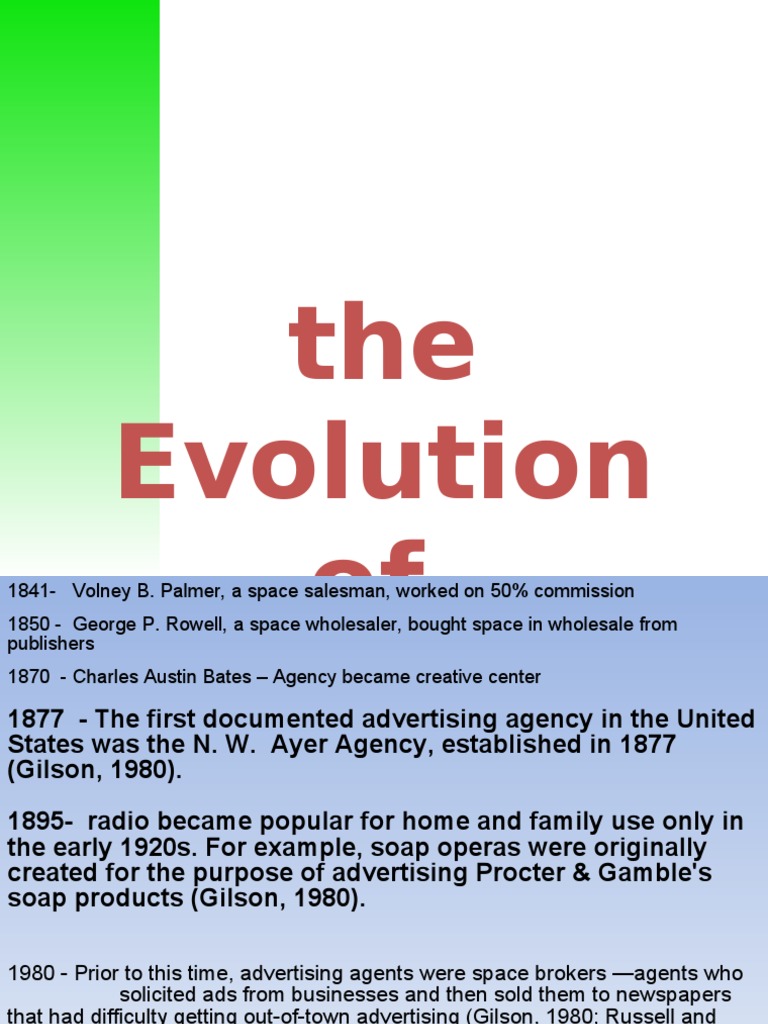 Evolution of Advertising Timeline | PDF | Newspapers | Mumbai