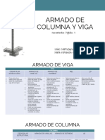 Armado de Columna y Viga