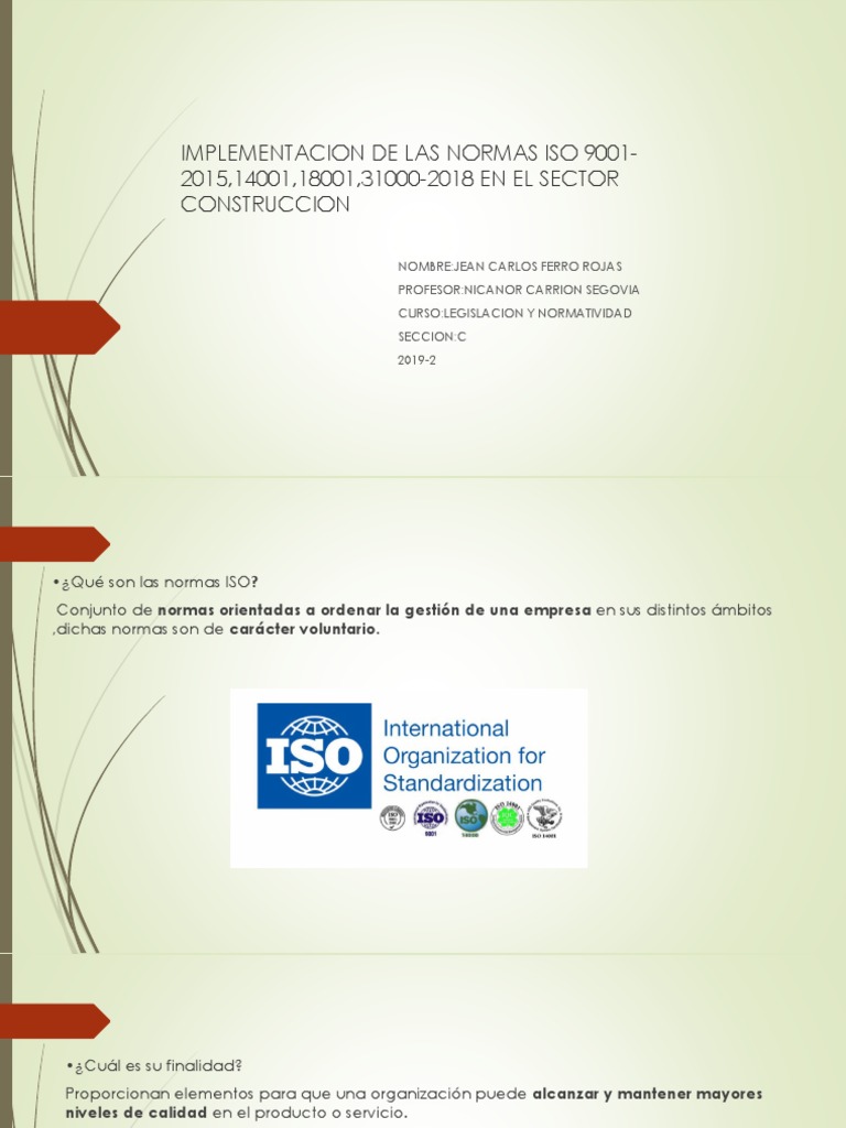 Norme Iso 9001 Version 2018 Pdf Gratuit