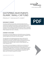 Eastspring Investments Islamic Small Cap Product Highlights