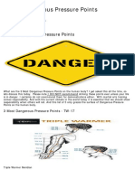 3 Most Dangerous Pressure Points