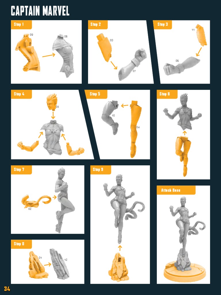 Marvel Crisis Protocol Core Set Instructions | PDF | Marvel Comics ...