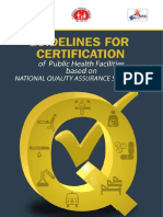 Guidelines For Quality Assurance