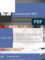 Comunicación Wi Fi