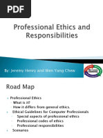 Professional Ethics and Responsibilities