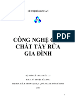 CÔNG NGHỆ CÁC CHẤT TẨY RỬA GIA ĐÌNH V2