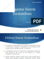 Pengantar Sistem Terdistribusi