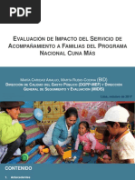 MIDIS Evaluacion Del SAF Cuna Mas