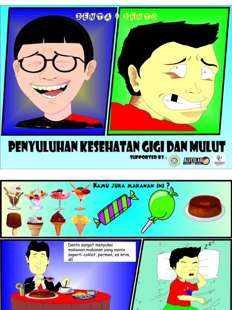 Flipchart EDE DHE Penyuluhan Kesehatan Gigi Maba FKG Unair 2012 PDF