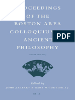 (Proceedings of the Boston Area Colloquium in Ancient Philosophy, 23) John J. Cleary, Gary M. Gurtler, (editors)-Proceedings of the Boston Area Colloquium in Ancient Philosophy, Volume XXIII, 2007-Bri.pdf