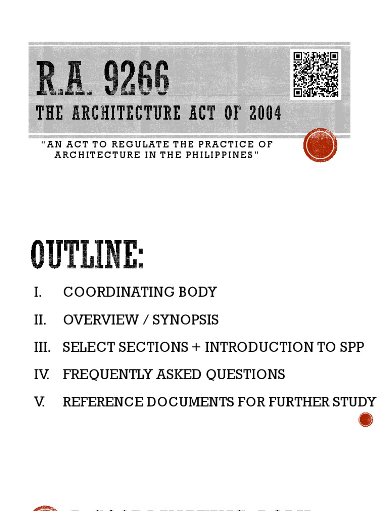 Regulating Architecture Practice in the Philippines | PDF | Licensure ...
