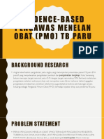 Evidence-Based Pengawas Menelan Obat (Pmo) TB