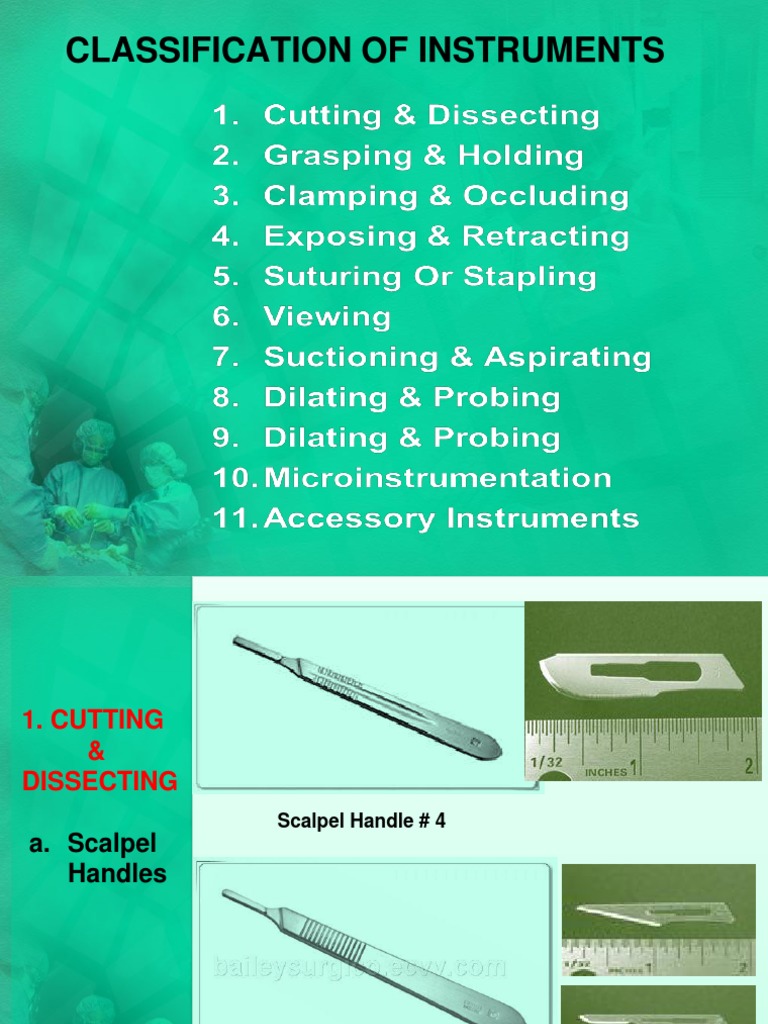 Surgical Instruments | PDF