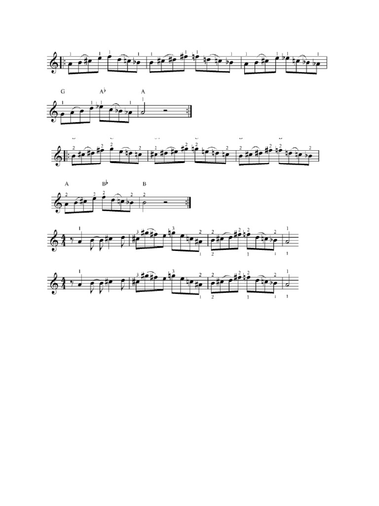 Jazz Violin Patterns | PDF