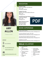 Aillon 2019 Resume